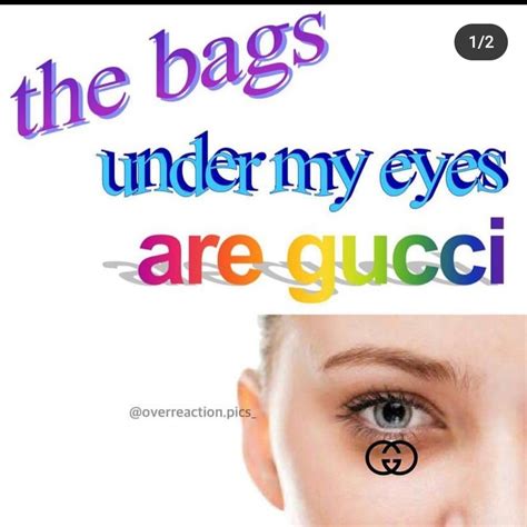 gucci bags under my eyes|gucci shoulder bag.